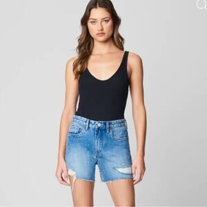 NEW with Tags NYDJ The Perry Mom Denim Jean Short, NWT, Size 28, MSRP $88